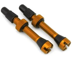 Industry Nine Tubeless Tire Tools|Tubeless Accessories|Tubeless Presta Valve Stems (Gold) (40mm)