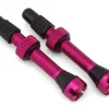 Industry Nine Tubeless Tire Tools|Tubeless Accessories|Tubeless Presta Valve Stems (Pink) (40mm)