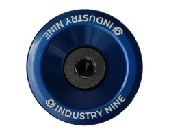 Industry Nine Stems & Parts|Headsets & Spacers|Ultra Light Aluminum Top Cap (Blue) (1-1/8")
