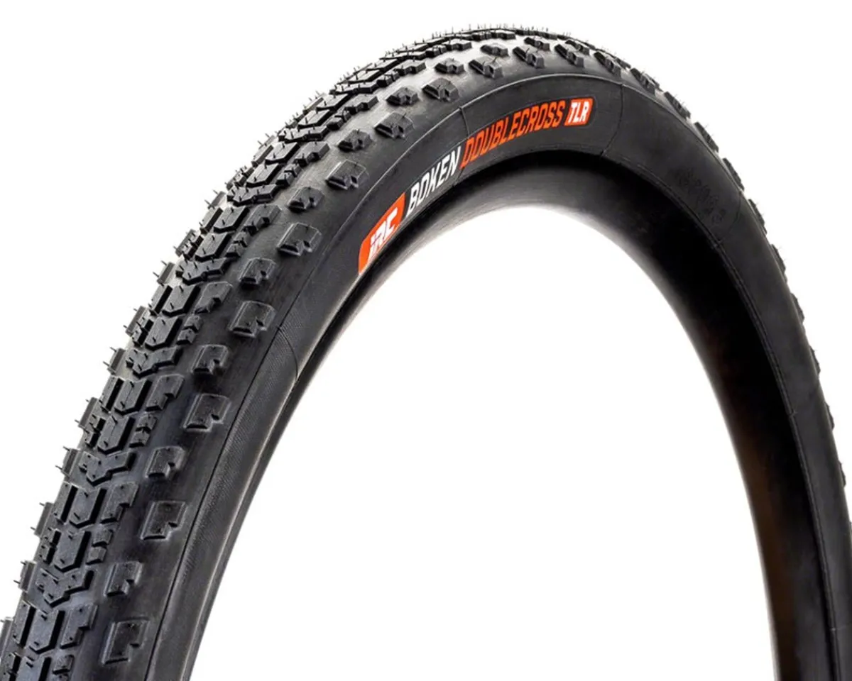 IRC Tires|Boken Double Cross Tubeless Tire (Black) (700c) (42mm) (High-Grip)