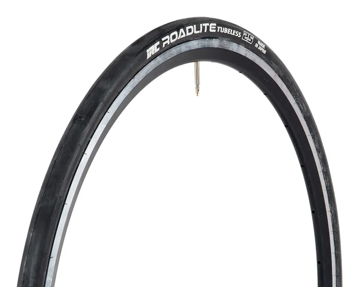IRC Tires|Roadlite Tubeless Road Tire (Black) (700c) (25mm)