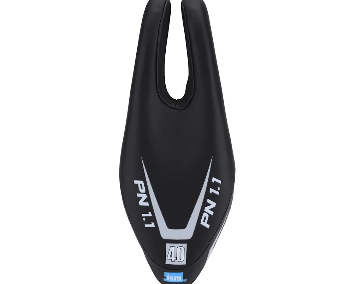 ISM Saddles & Seats|PN 1.1 Saddle (Black) (Steel Rails) (110mm)