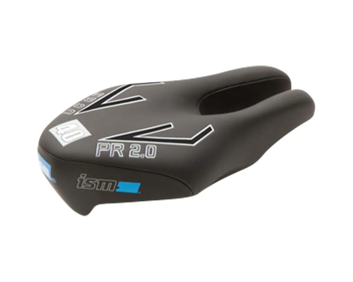 ISM Saddles & Seats|PR 2.0 Saddle (Black) (Steel Rails) (130mm)