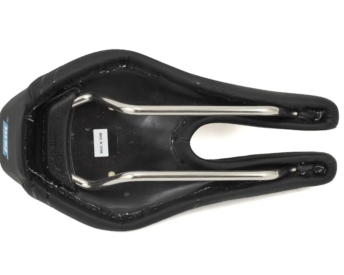ISM Saddles & Seats|PS 1.0 TT Saddle (Black) (CrN/Ti Alloy Rails) (130mm)