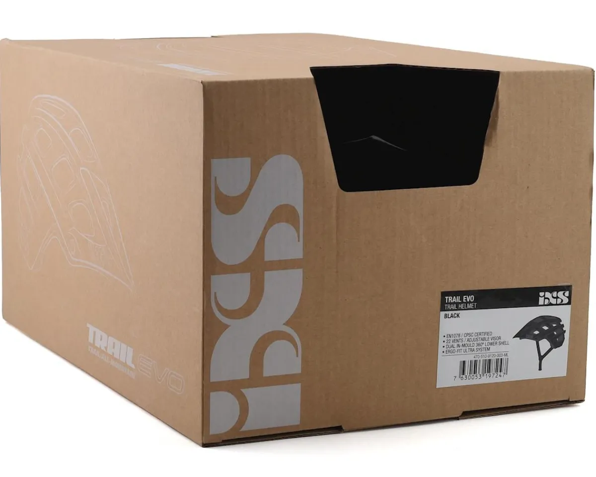 iXS Helmets|Helmets|Trail Evo Mountain Bike Helmet (Black) (XS/S)