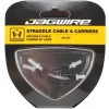Jagwire Brakes|Alloy Straddle Brake Cable Carrier (Black) (Pair)