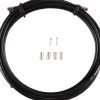 Jagwire Brakes|Cables & Housing|Basics Brake Cable DIY Kit (Black) (For SRAM/Shimano) (Mountain & Road)