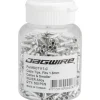 Jagwire Cables & Housing|Cable End Crimps (Silver) (1.8mm) (Bottle of 500)