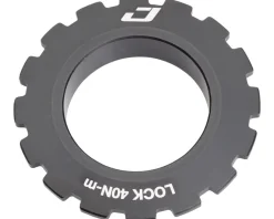 Jagwire Brakes|Centerlock Disc Brake Rotor Lock Ring (Black ) (For 15-20mm Axles) (Alloy)