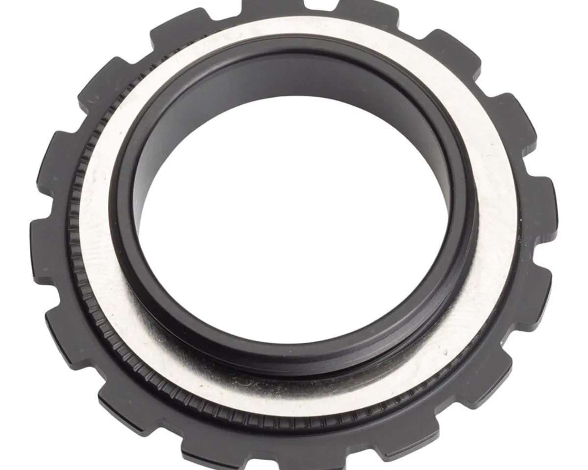 Jagwire Brakes|Centerlock Disc Brake Rotor Lock Ring (Black ) (For 15-20mm Axles) (Alloy)