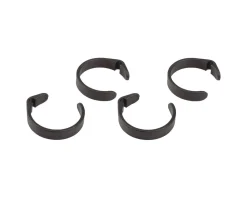 Jagwire Cables & Housing|Clip Ring for E-Bike Control Wires (Black) (28.0-31.8mm) (Pack of 4)