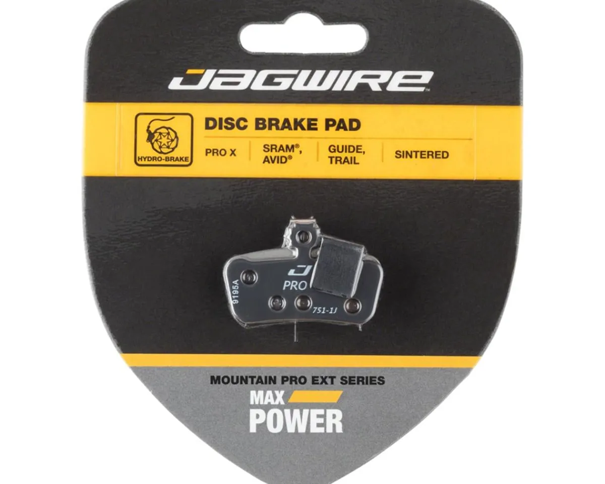 Jagwire Brakes|Disc Brake Pads (Pro Extreme Sintered) (SRAM Guide, Avid Trail) (1 Pair)