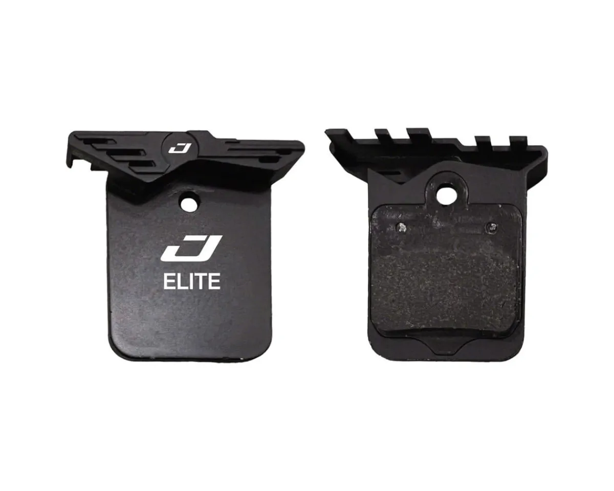 Jagwire Brakes|Elite Cooling Disc Brake Pad (Semi-Metallic, Aluminum Backed) (Fits SRAM Red AXS, Force AXS, Rival AXS)(1 Pair)