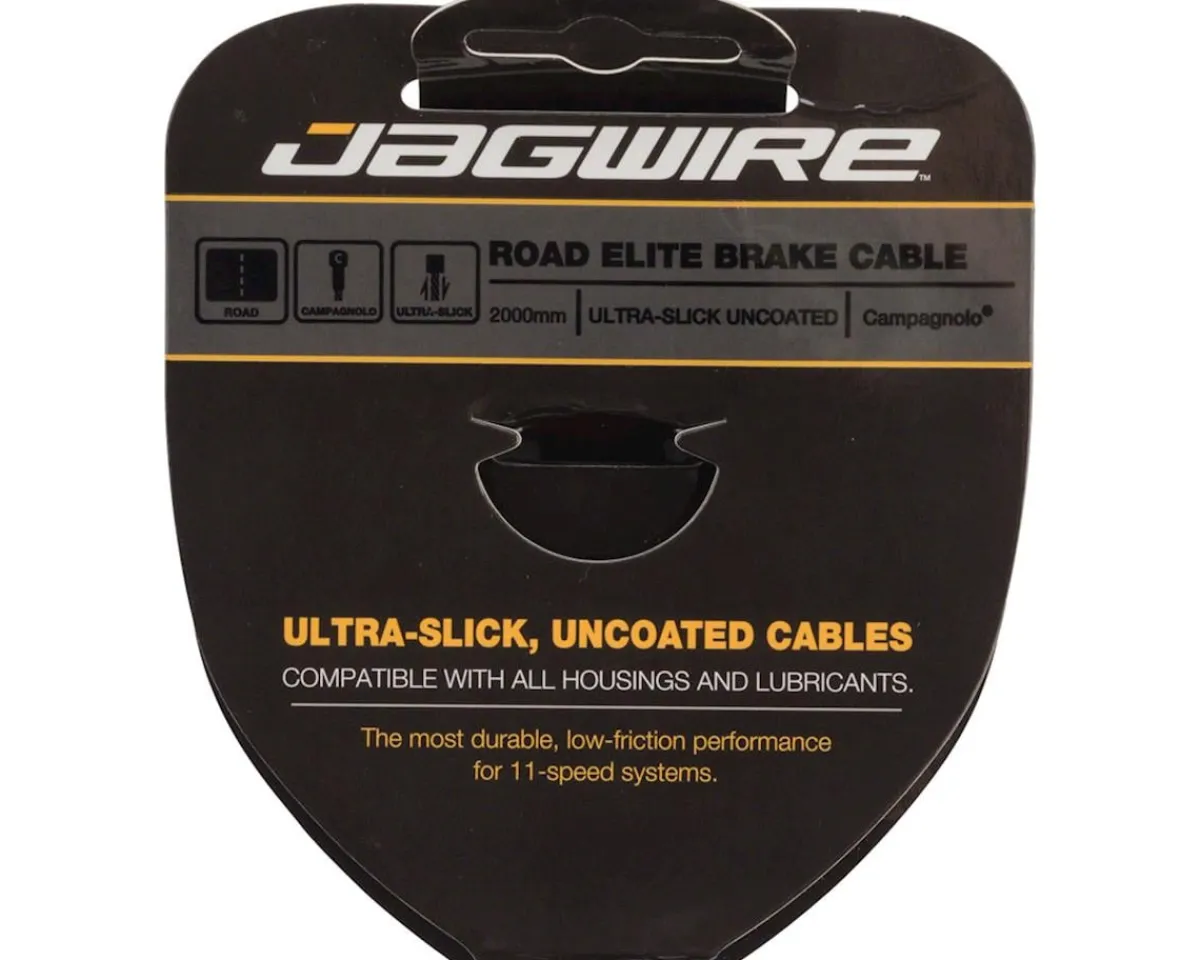 Jagwire Brakes|Cables & Housing|Elite Ultra-Slick Brake Cable (Stainless) (Campy) (1.5 x 2000mm) (1)