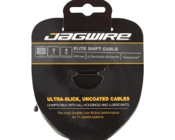 Jagwire Cables & Housing|Elite Ultra-Slick Derailleur Cable (Campagnolo) (Stainless) (1.1mm) (2300mm) (1 Pack)