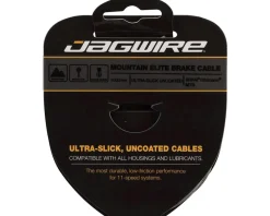 Jagwire Brakes|Cables & Housing|Elite Ultra-Slick Mountain Brake Cable (Stainless) (1.5mm) (2000mm) (1 Pack)