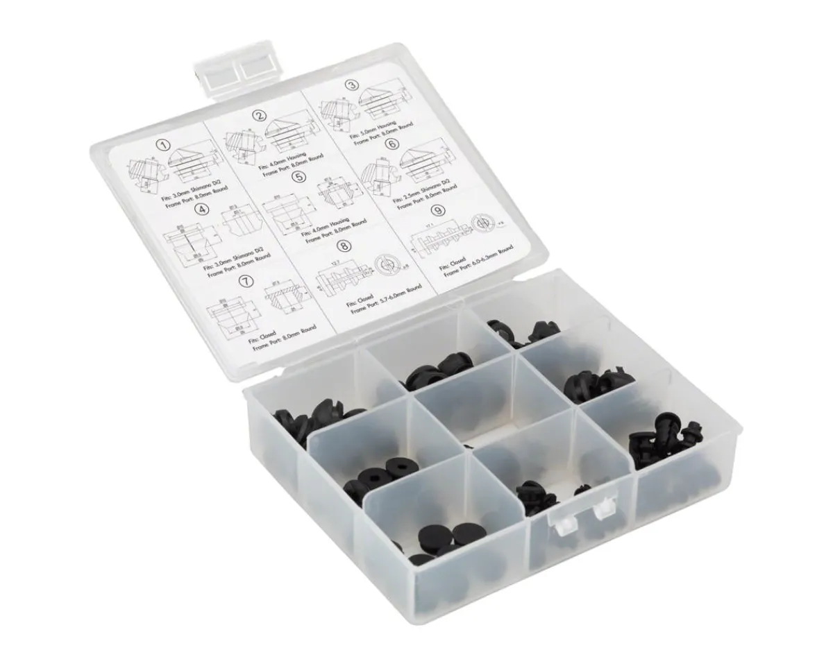 Jagwire Cables & Housing|Frame Plug Combo Box for Housing (Di2 & Closed-Type)