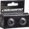 Jagwire Grips & Handlebar Tape|Handlebars|Locking Bar End Plugs (Black) (Pair)