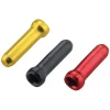 Jagwire Cables & Housing|1.8mm Cable End Crimps (Gold/Black/Red) (30)