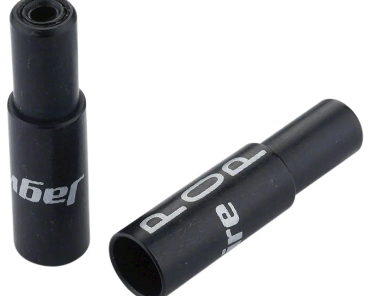 Jagwire Cables & Housing|5mm POP End Cap for Compressionless Brake Housing Bottle of 10, Black