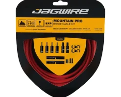 Jagwire Brakes|Cables & Housing|Mountain Pro Brake Cable Kit (Red) (Stainless) (1.5mm) (1500/2800mm) (w/ Housing)