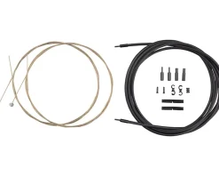 Jagwire Brakes|Cables & Housing|Mountain Pro Brake Cable Kit (Organic Green) (Stainless) (1.5mm) (1500/2800mm) (w/ Housing)