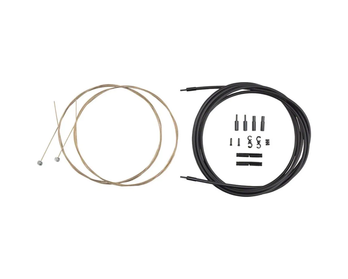 Jagwire Brakes|Cables & Housing|Mountain Pro Brake Cable Kit (Orange) (Stainless) (1.5mm) (1500/2800mm) (w/ Housing)