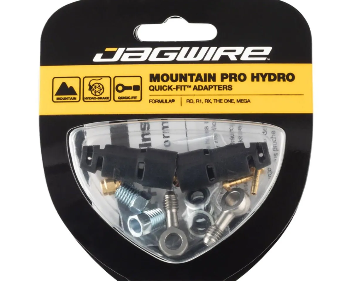Jagwire Brakes|Cables & Housing|Mountain Pro Disc Brake Hydraulic Hose Quick-Fit Adapter (Formula R1R, R1, T1, RO)