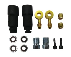 Jagwire Brakes|Cables & Housing|Mountain Pro Disc Brake Hydraulic Hose Quick-Fit Adapter (Magura MT8, MT6, MT4)