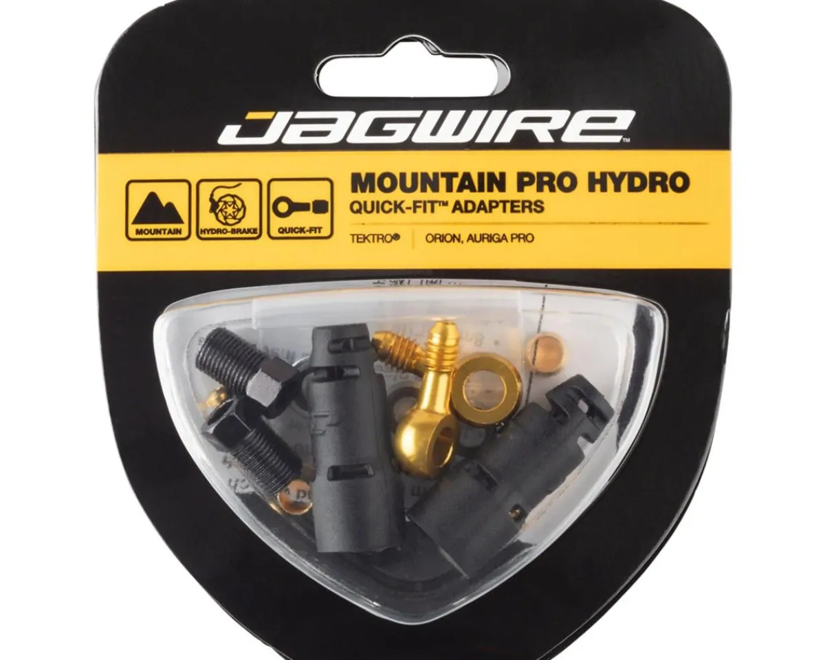 Jagwire Brakes|Cables & Housing|Mountain Pro Hydraulic Disc Hose Quick-Fit Adapter Kit (1) (Tektro Orion/Auriga Pro/ Gemini SL/Volans)