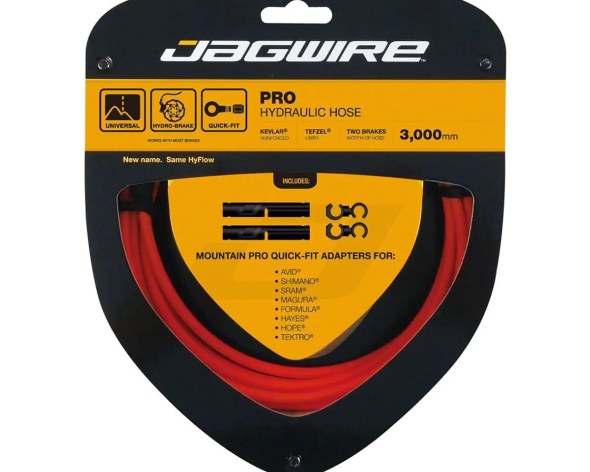 Jagwire Brakes|Cables & Housing|Mountain Pro Hydraulic Disc Hose Kit (Orange) (3000mm) (Requires Mountain Pro Quick-Fit Kit)