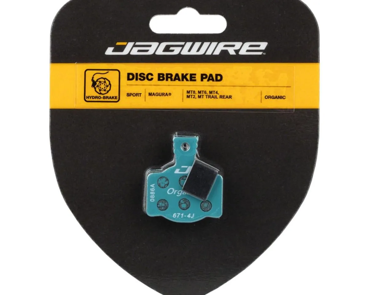 Jagwire Brakes|Mountain Sport Organic Disc Brake Pads (Magura MT8, MT6, MT4, MT2) (1 Pair)