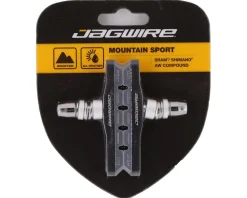 Jagwire Brakes|Mountain Sport V-Brake Pads (Grey) (1 Pair)