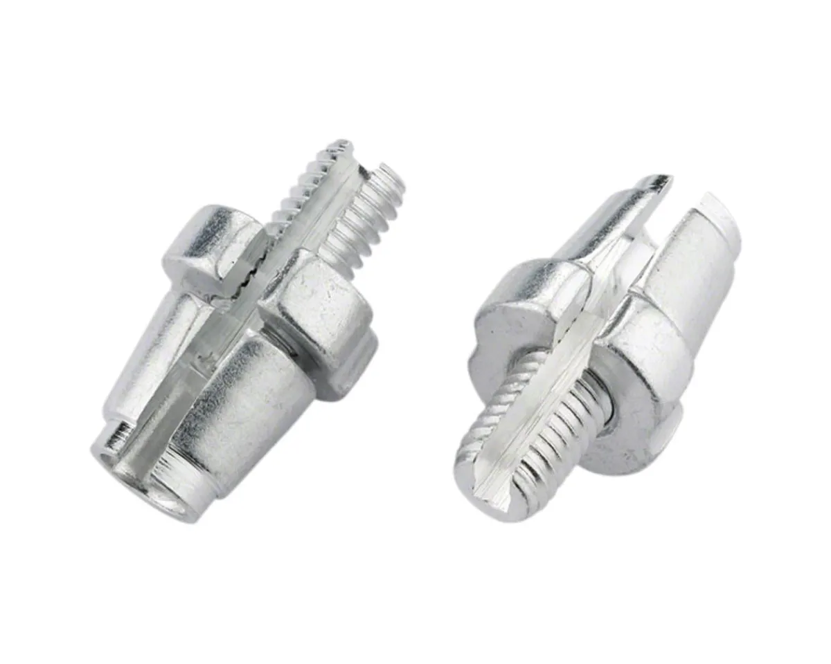 Jagwire Cables & Housing|Derailleurs & Parts|M7 Slotted Alloy Adjusting Barrel (Silver) (Bag/10)