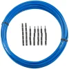 Jagwire Brakes|Cables & Housing|Pro Compressionless Brake Housing (SID Blue) (5mm) (10 Meters) (w/ Slick-Lube Liner)