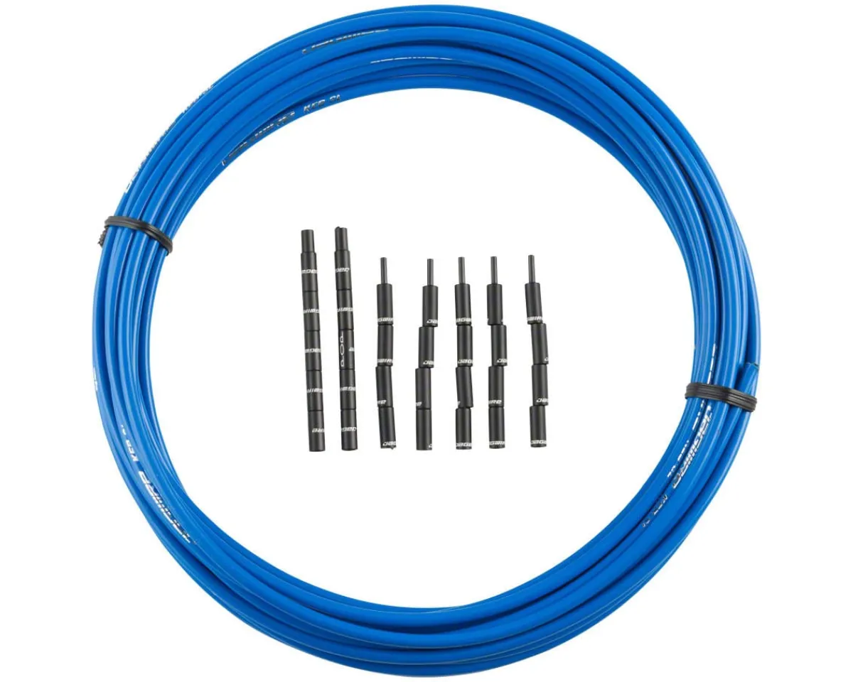 Jagwire Brakes|Cables & Housing|Pro Compressionless Brake Housing (SID Blue) (5mm) (10 Meters) (w/ Slick-Lube Liner)
