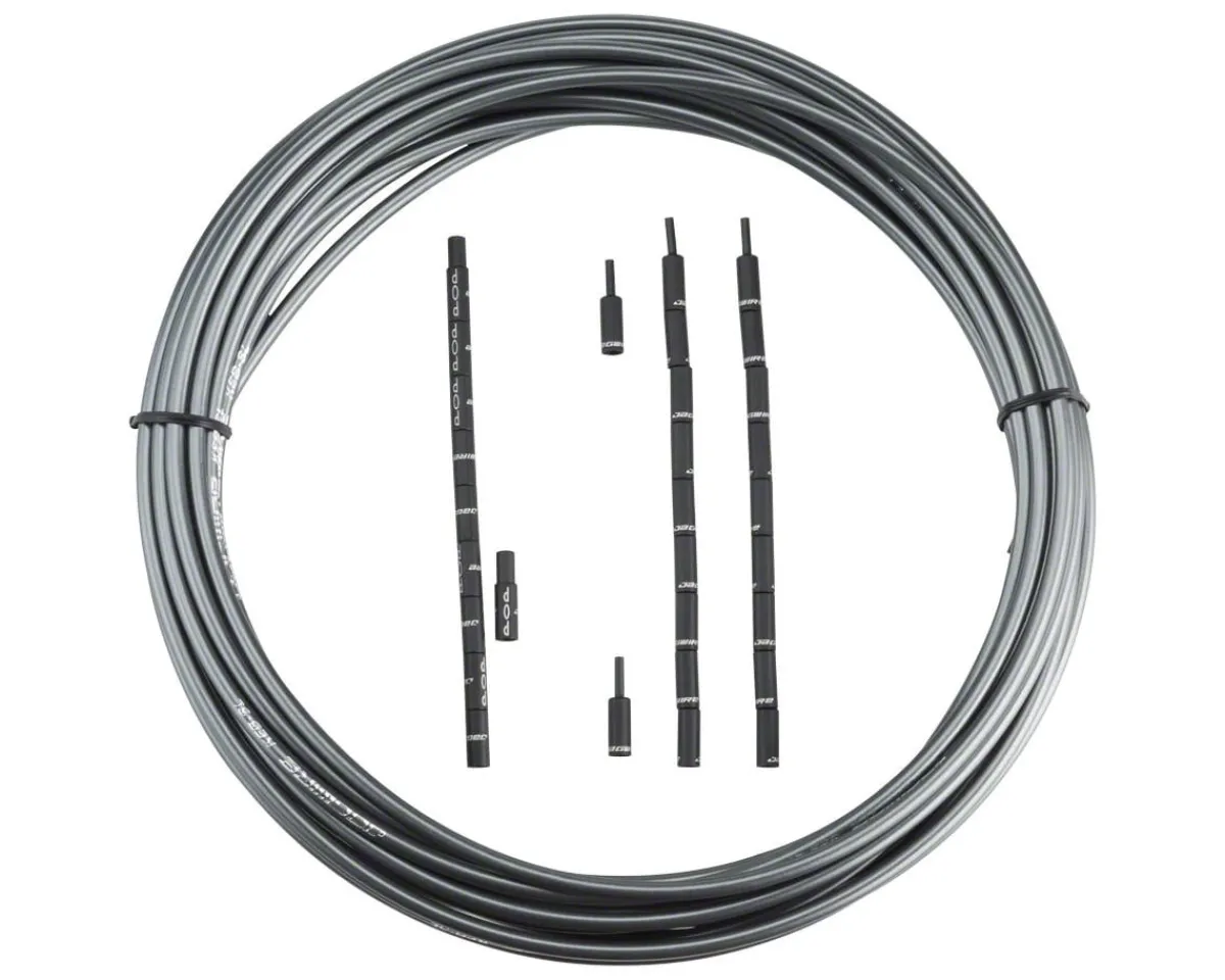 Jagwire Brakes|Cables & Housing|Pro Compressionless Brake Housing (Ice Grey) (5mm) (10 Meters) (w/ Slick-Lube Liner)