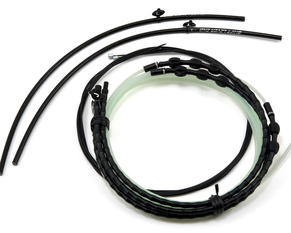 Jagwire Brakes|Cables & Housing|Road Elite Link Brake Cable Kit (Black) (1.5mm) (1350/2350mm) (w/ Housing)