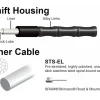 Jagwire Brakes|Cables & Housing|Road Elite Link Brake Cable Kit (Grey) (1.5mm) (1350/2350mm) (w/ Housing)