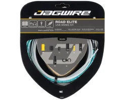 Jagwire Brakes|Cables & Housing|Road Elite Link Brake Cable Kit (Celeste) (1.5mm) (1350/2350mm) (w/ Housing)