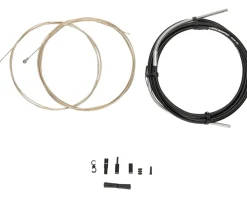 Jagwire Brakes|Cables & Housing|Road Pro Brake Cable Kit (Black) (Stainless) (1.5mm) (1500/2800mm) (w/ Housing)