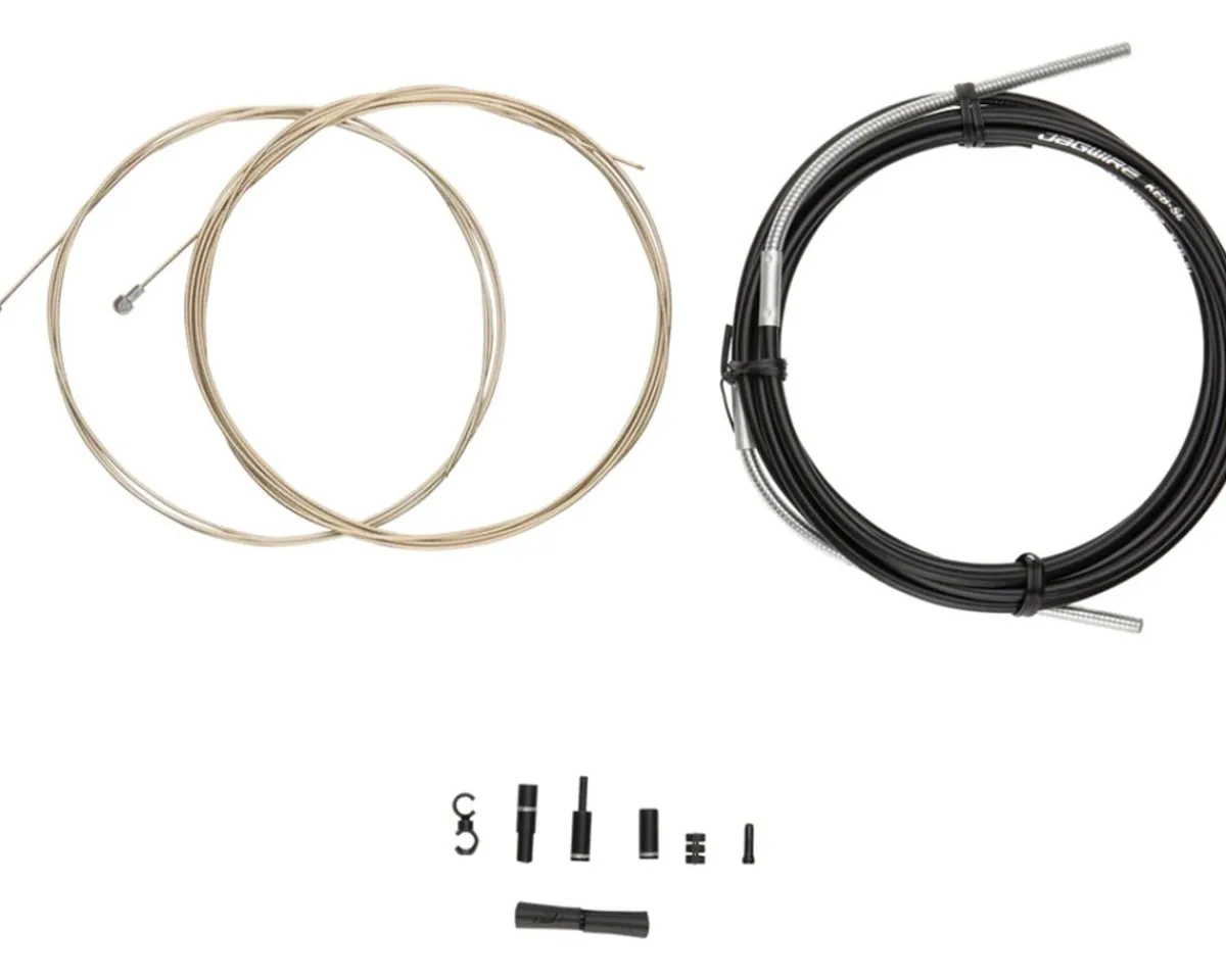 Jagwire Brakes|Cables & Housing|Road Pro Brake Cable Kit (Black) (Stainless) (1.5mm) (1500/2800mm) (w/ Housing)