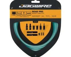 Jagwire Brakes|Cables & Housing|Road Pro Brake Cable Kit (Bianchi Celeste) (Stainless) (1.5mm) (1500/2800mm) (w/ Housing)