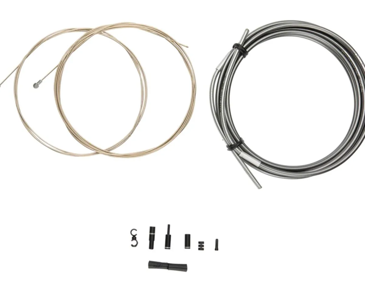 Jagwire Brakes|Cables & Housing|Road Pro Brake Cable Kit (Ice Grey) (Stainless) (1.5mm) (1500/2800mm) (w/ Housing)