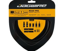 Jagwire Brakes|Road Pro Brake Cable Kit (Stealth Black) (Stainless) (1.5mm) (1500/2800mm) (w/ Housing)