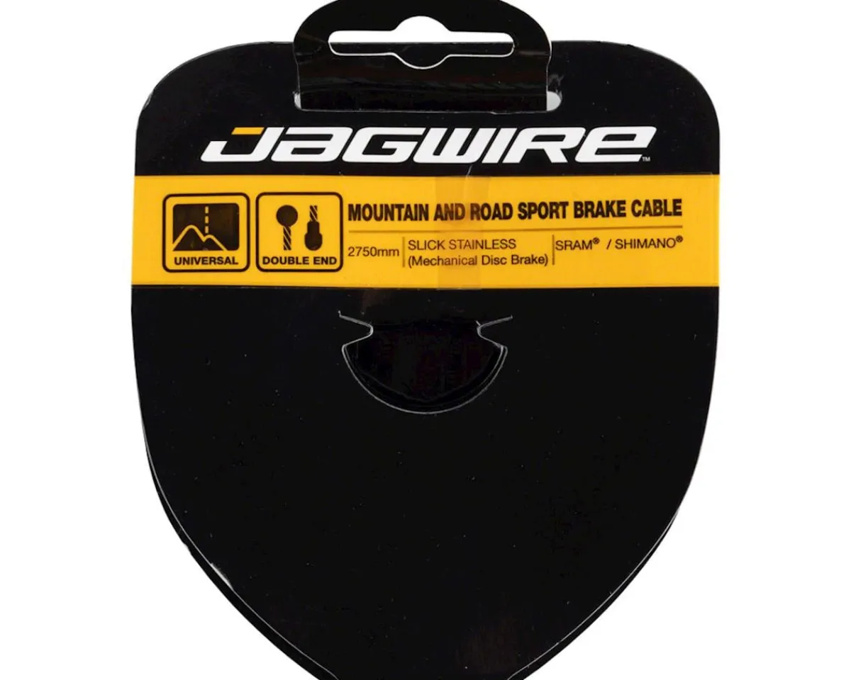 Jagwire Cables & Housing|Sport Brake Cable (Stainless) (Double-Ended) (Road & Mountain) (1.5mm) (2750mm) (1 Pack)