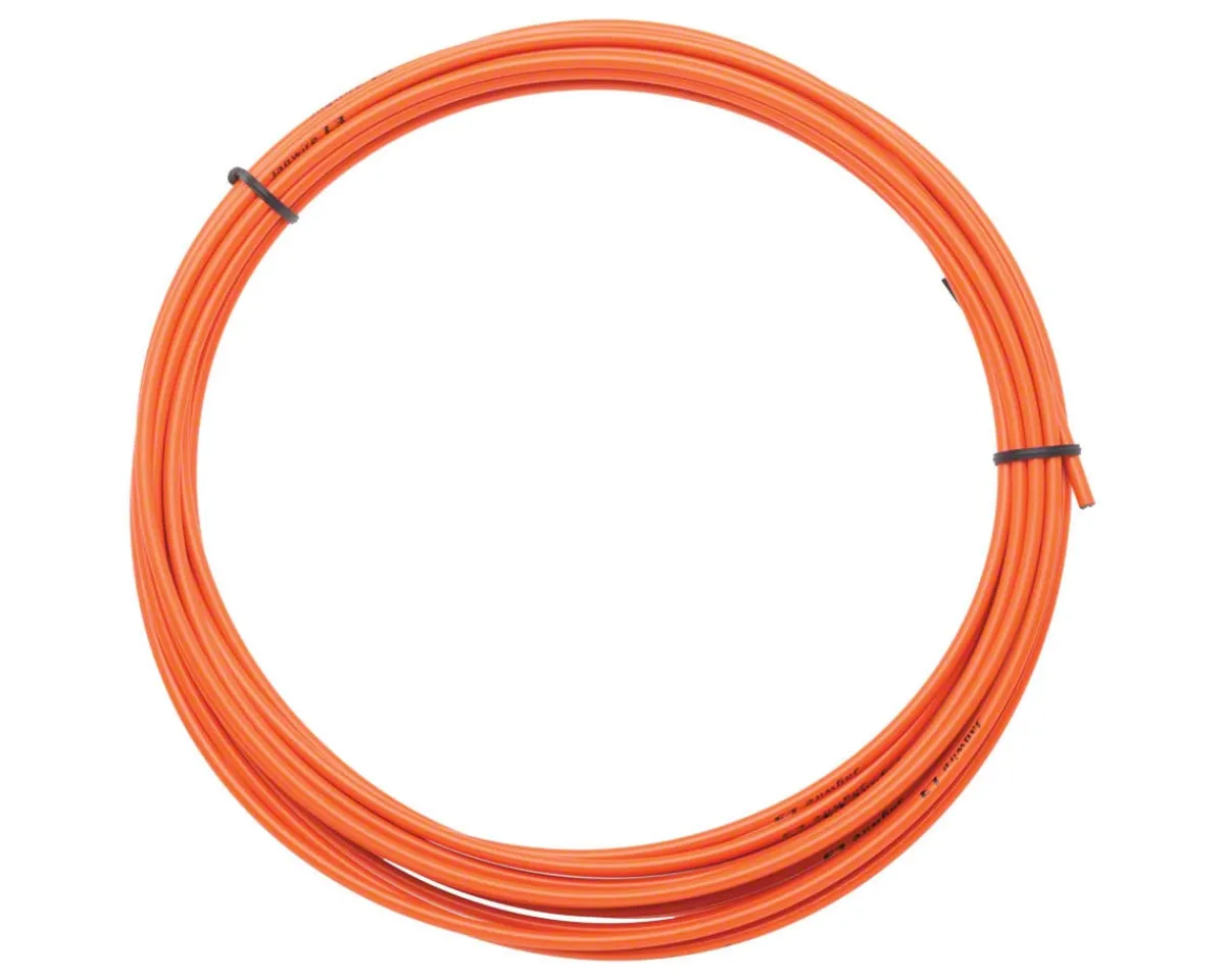 Jagwire Cables & Housing|Sport Derailleur Cable Housing (Orange) (4mm) (10 Meters) (w/ Slick-Lube Liner)