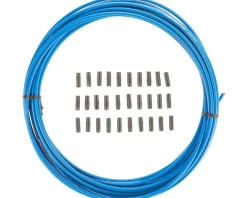 Jagwire Cables & Housing|Sport Derailleur Cable Housing (Blue) (4mm) (10 Meters) (w/ Slick-Lube Liner)