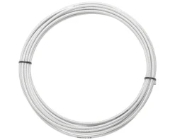 Jagwire Cables & Housing|Sport Derailleur Cable Housing (Sterling Silver) (4.5mm) (10 Meters) (w/ Slick-Lube Liner) (Braided)