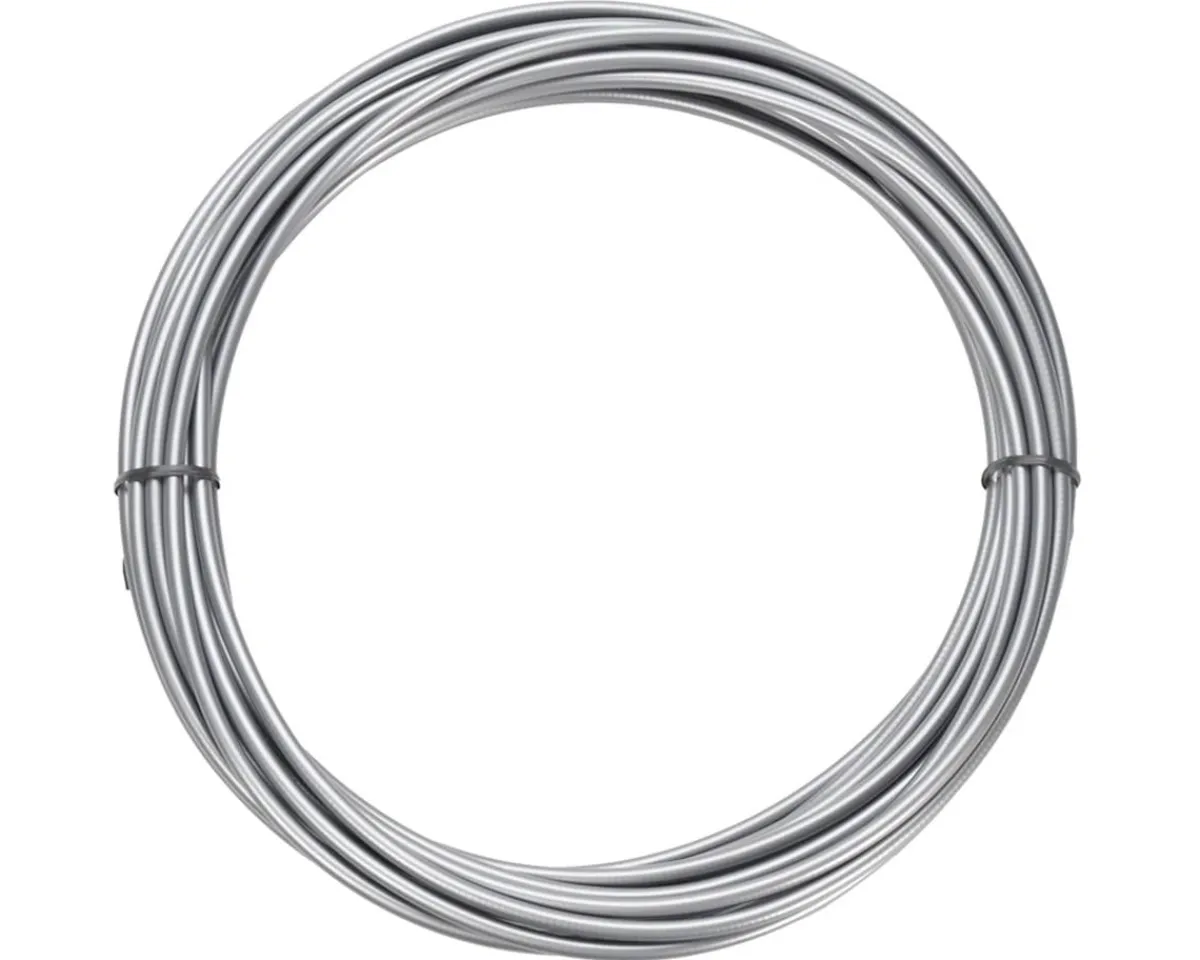 Jagwire Cables & Housing|Sport Derailleur Cable Housing (Pearl Silver) (4mm) (10 Meters) (w/ Slick-Lube Liner)